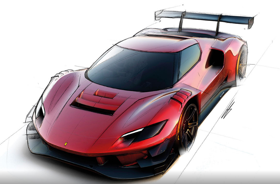 Ferrari 296 GT3 - Rollout des angekündigten 488 GT3-Erben 3